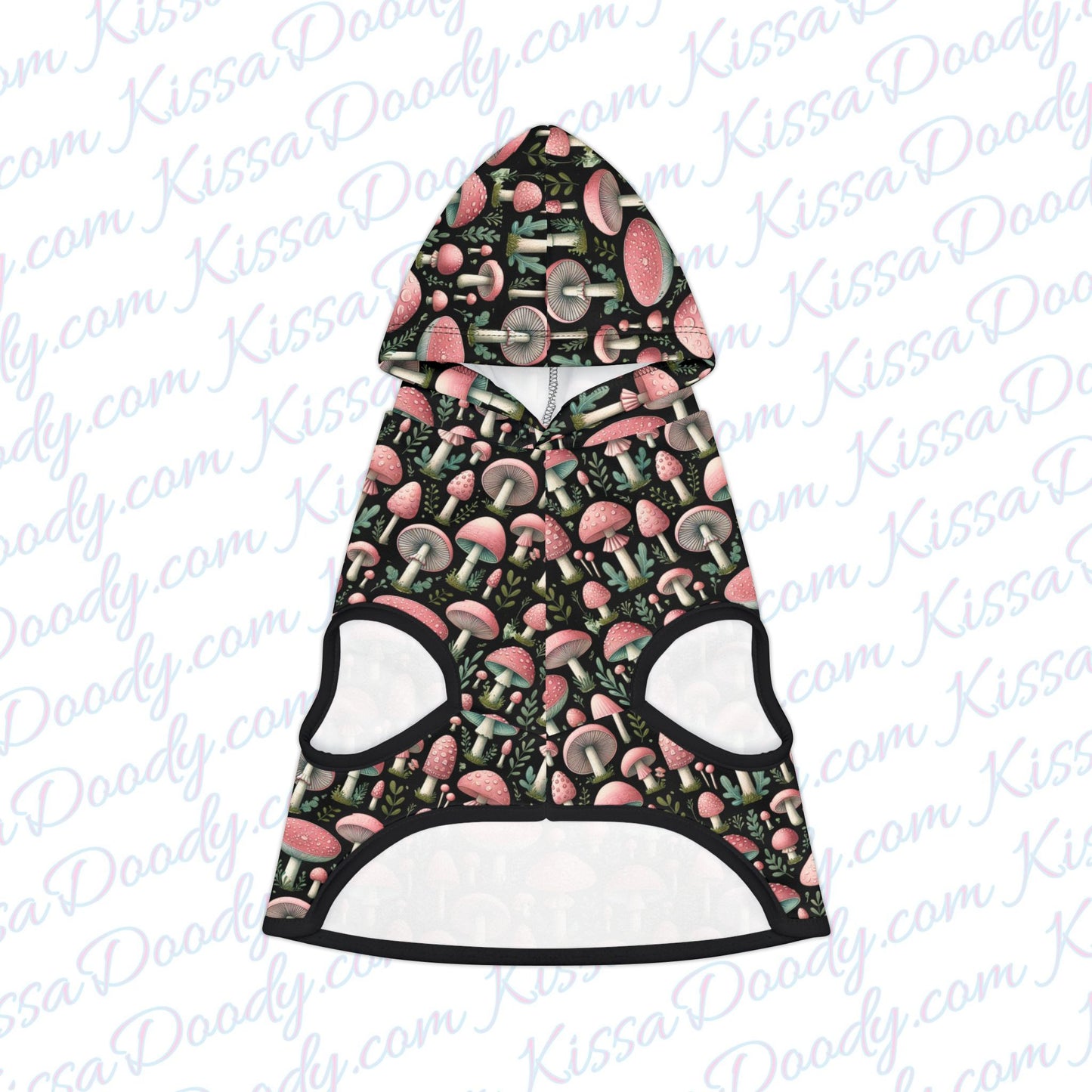 Pink Mushroom Super Cute Pet Hoodie