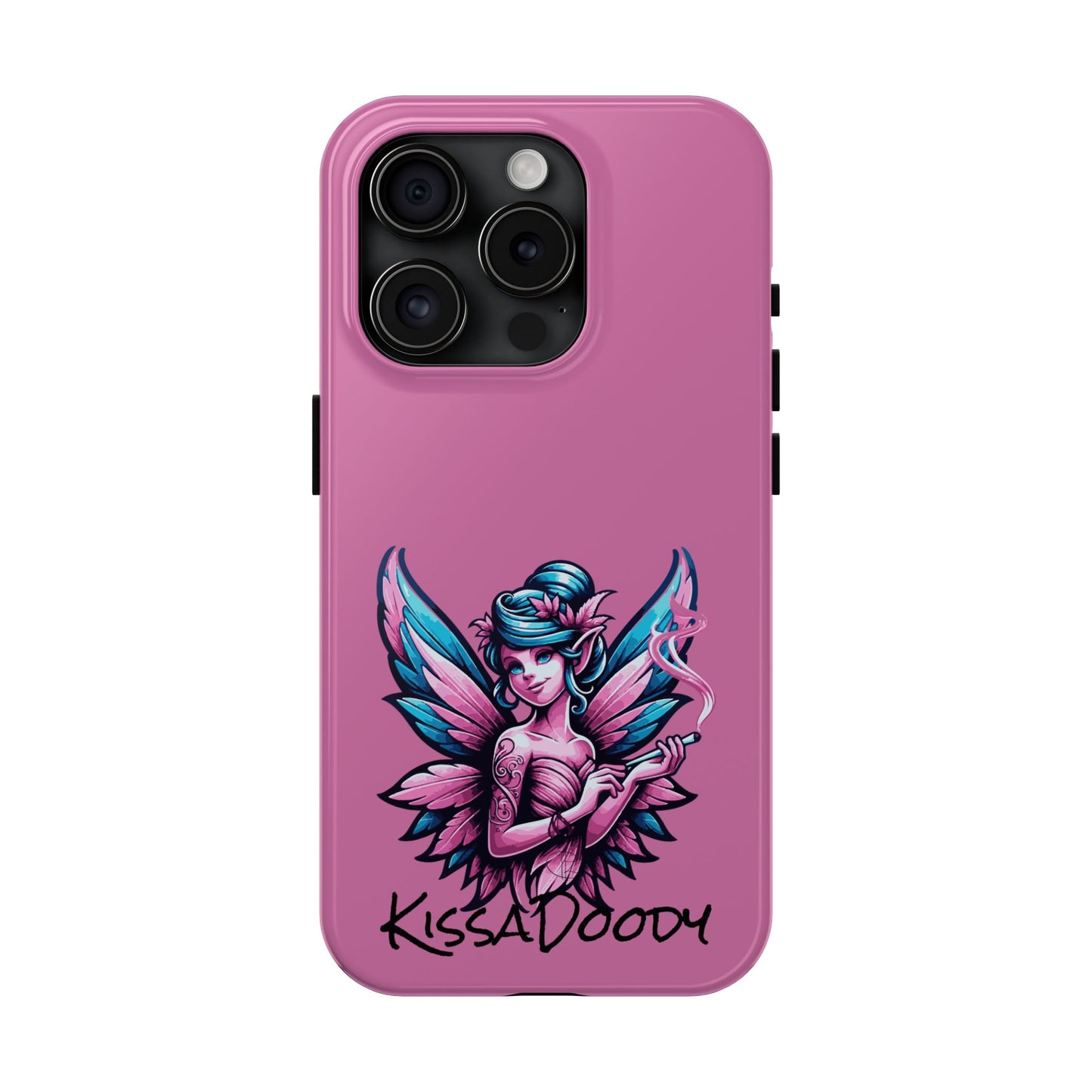 Fairy Nonsense Kissa Doody Tough Pink Phone Case for Apple iPhone