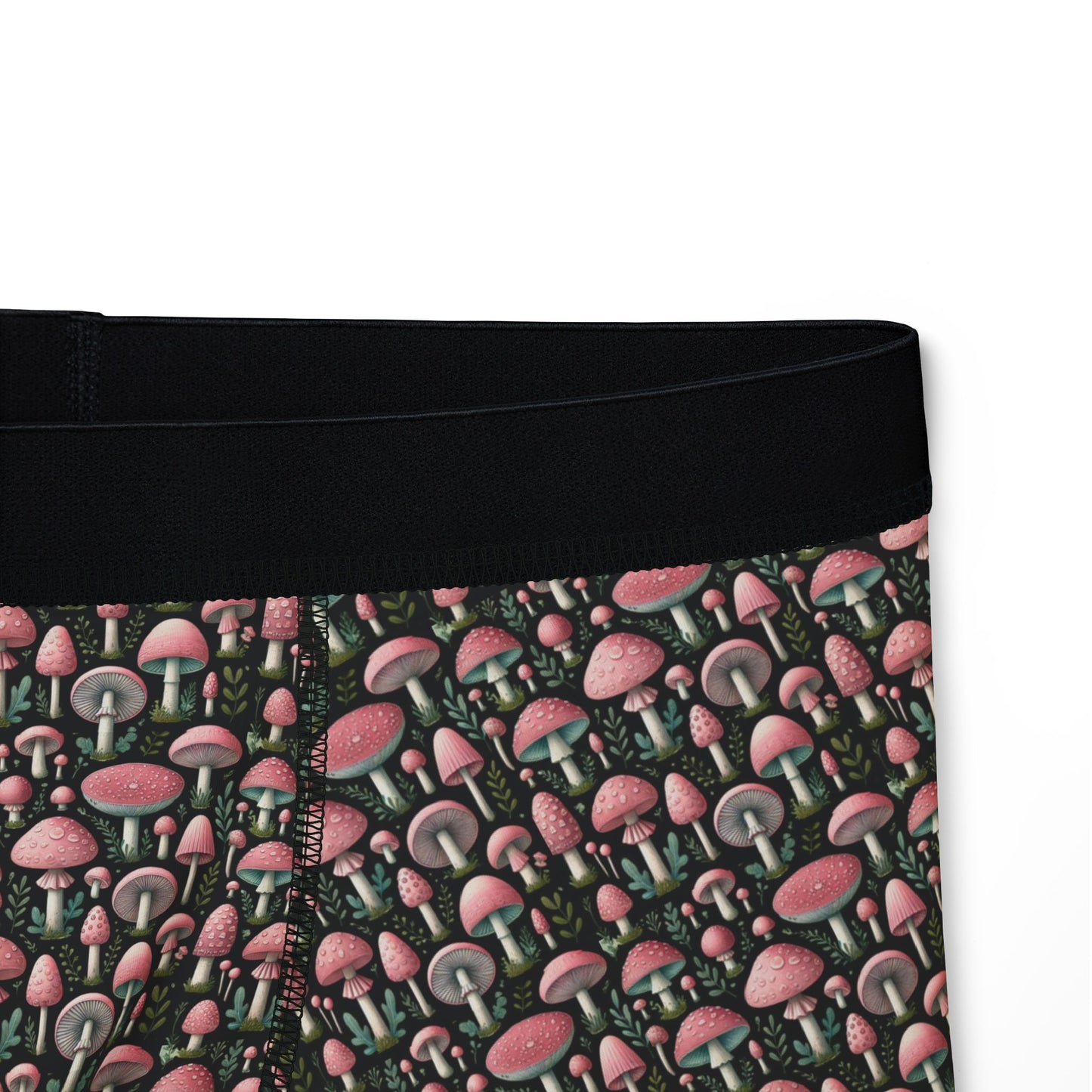 Pink Mushroom Super Sexy Men's Boxers