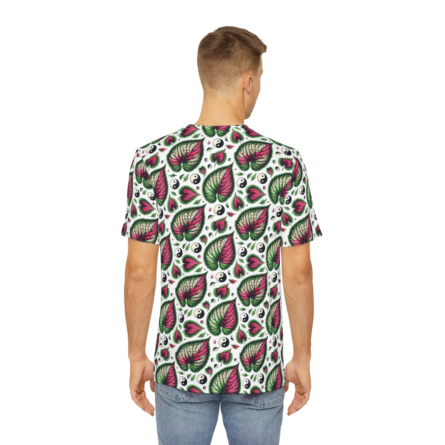 Ying-Yang Gardener Men's Super Soft Polyester Tee