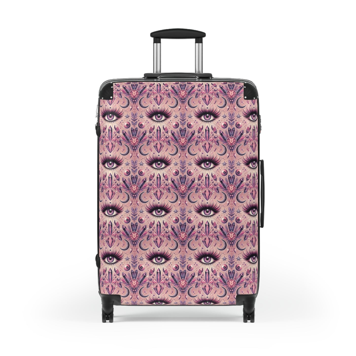 All Seeing Eyelash 360 Degree Swivel & Lock Shell Suitcase