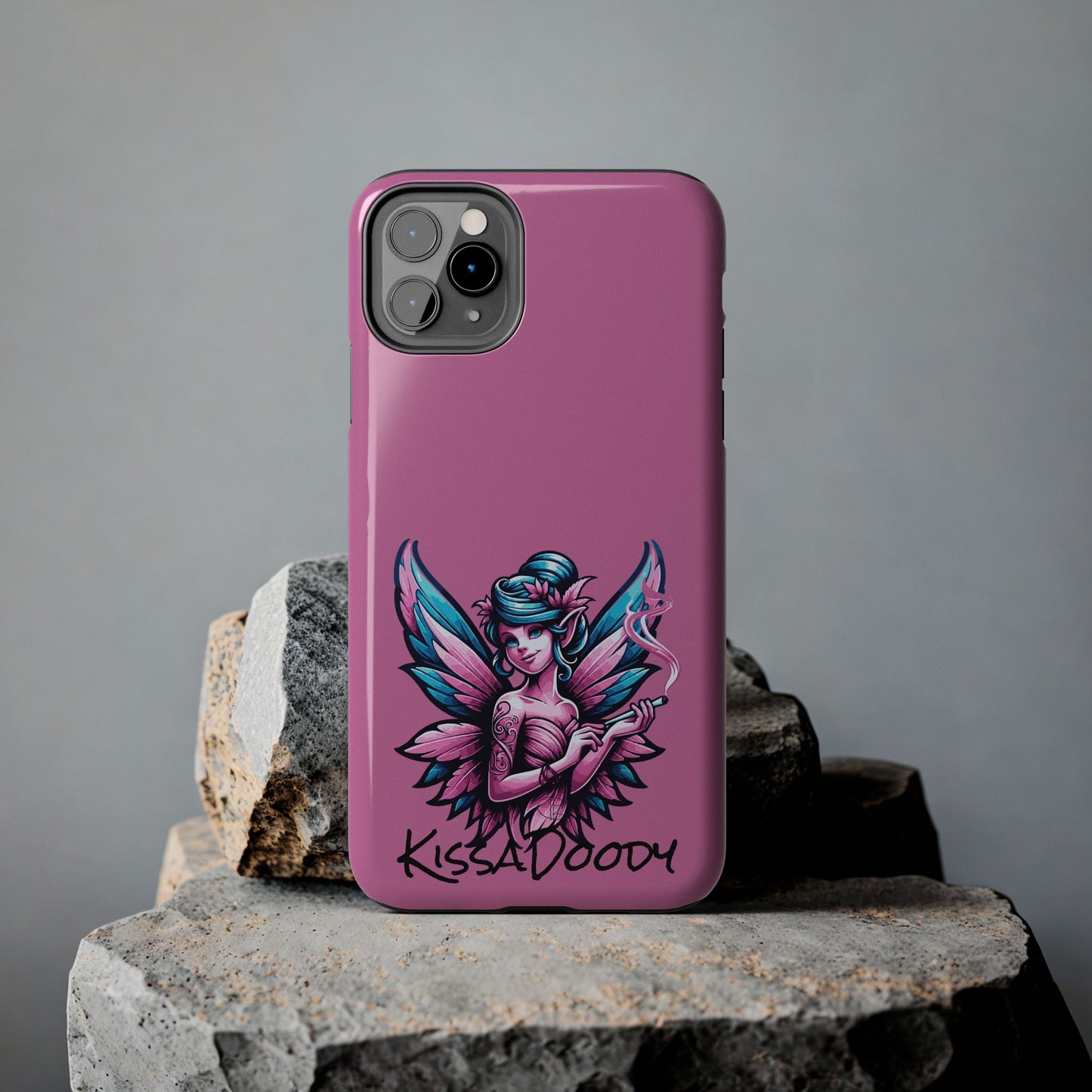 Fairy Nonsense Kissa Doody Tough Pink Phone Case for Apple iPhone