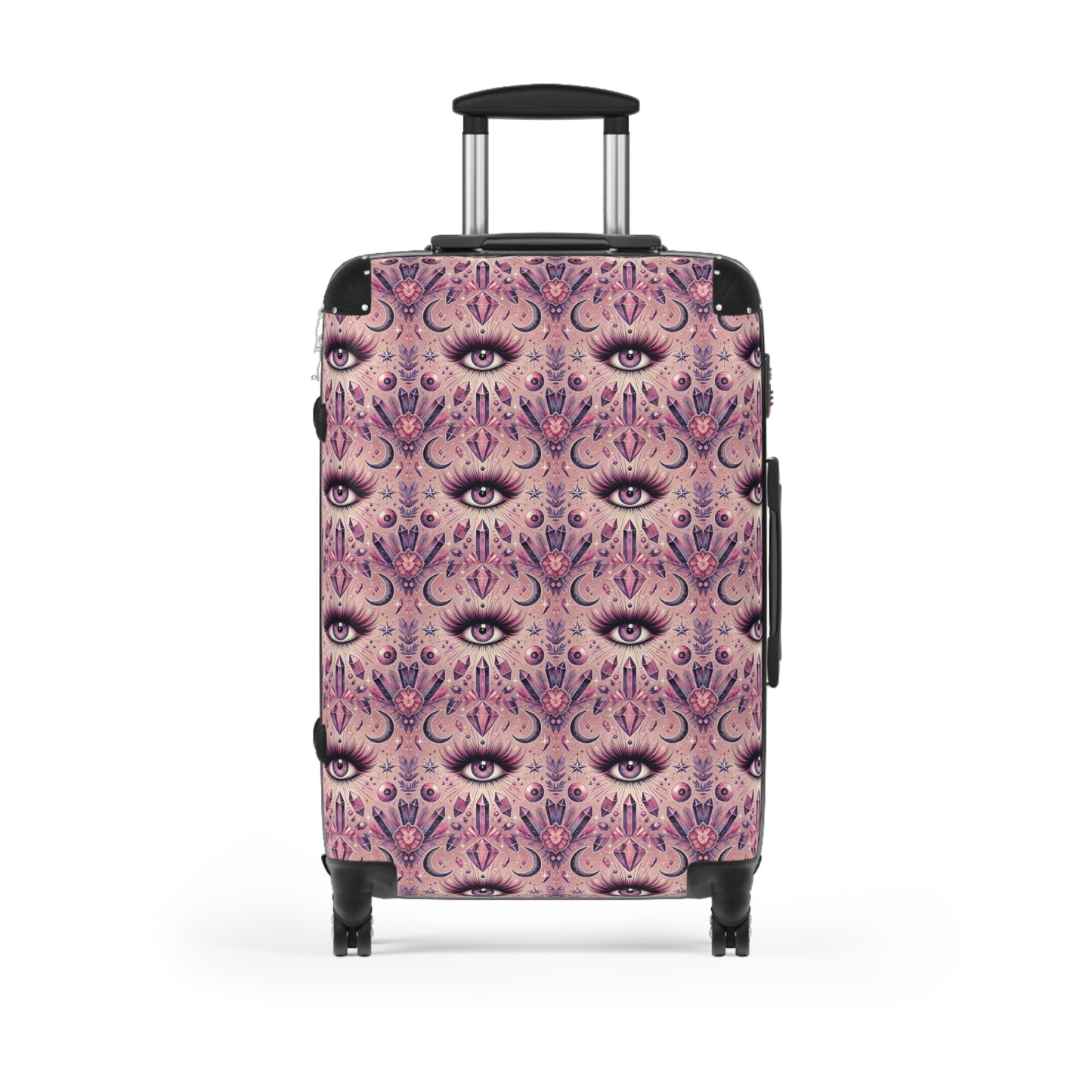 All Seeing Eyelash 360 Degree Swivel & Lock Shell Suitcase