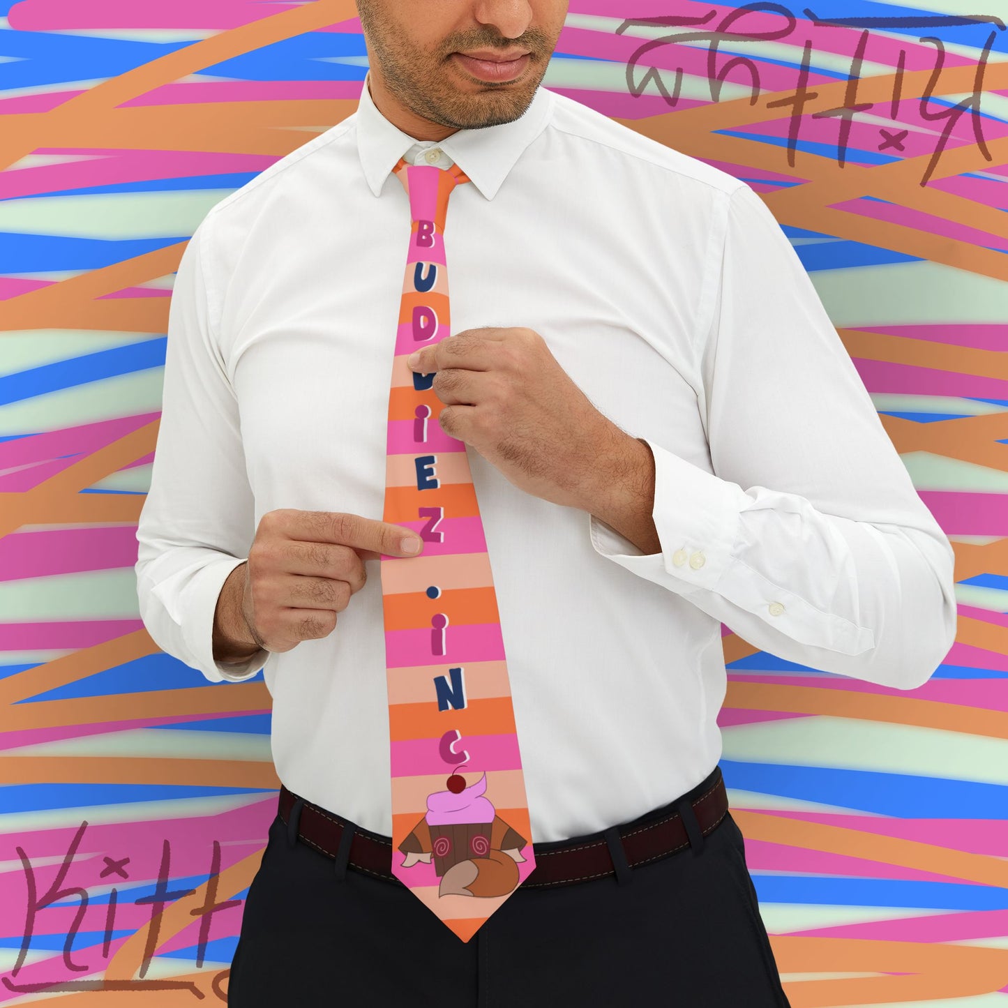 Buddiez inc Sammy Sox Unisex Tie by Kat Doody