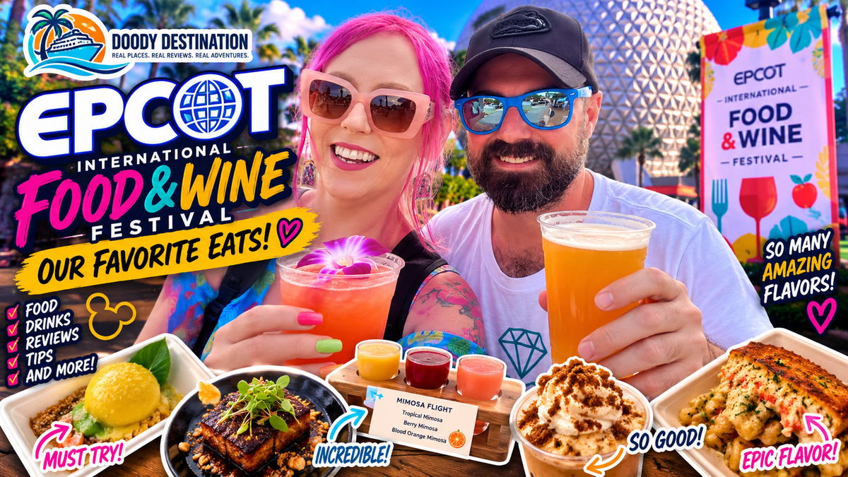 Load video: Epcot Food and Wine Festival 2026 Disney World