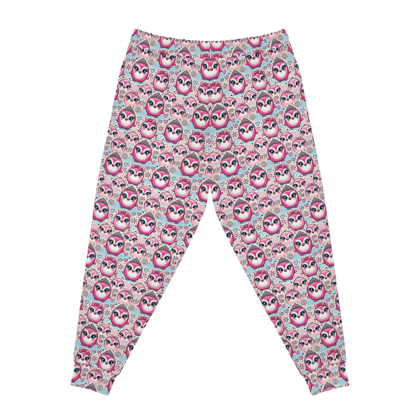 Princess Penguin Womens Athletic Joggers Sweatpants