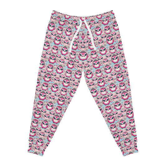 Princess Penguin Womens Athletic Joggers Sweatpants