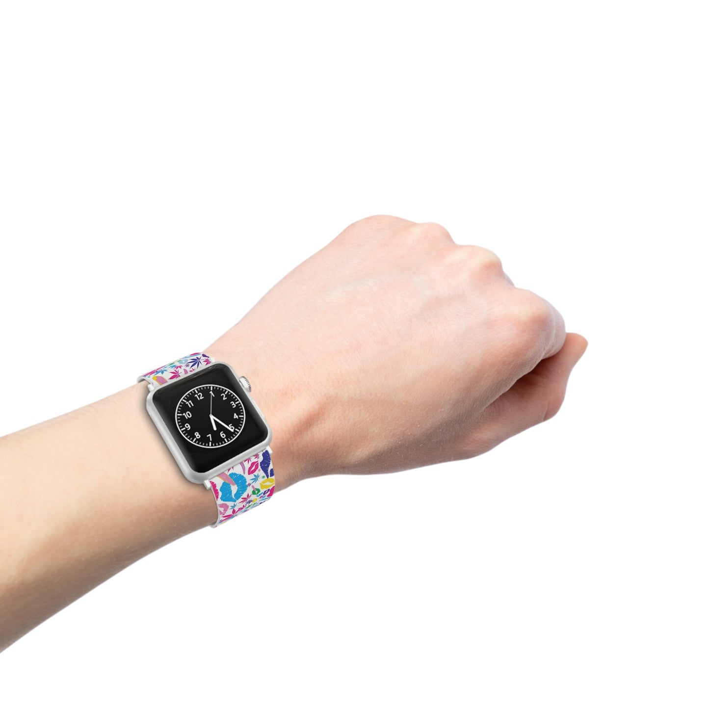 Smoke Queen White Widow Watch Band for Apple Watch