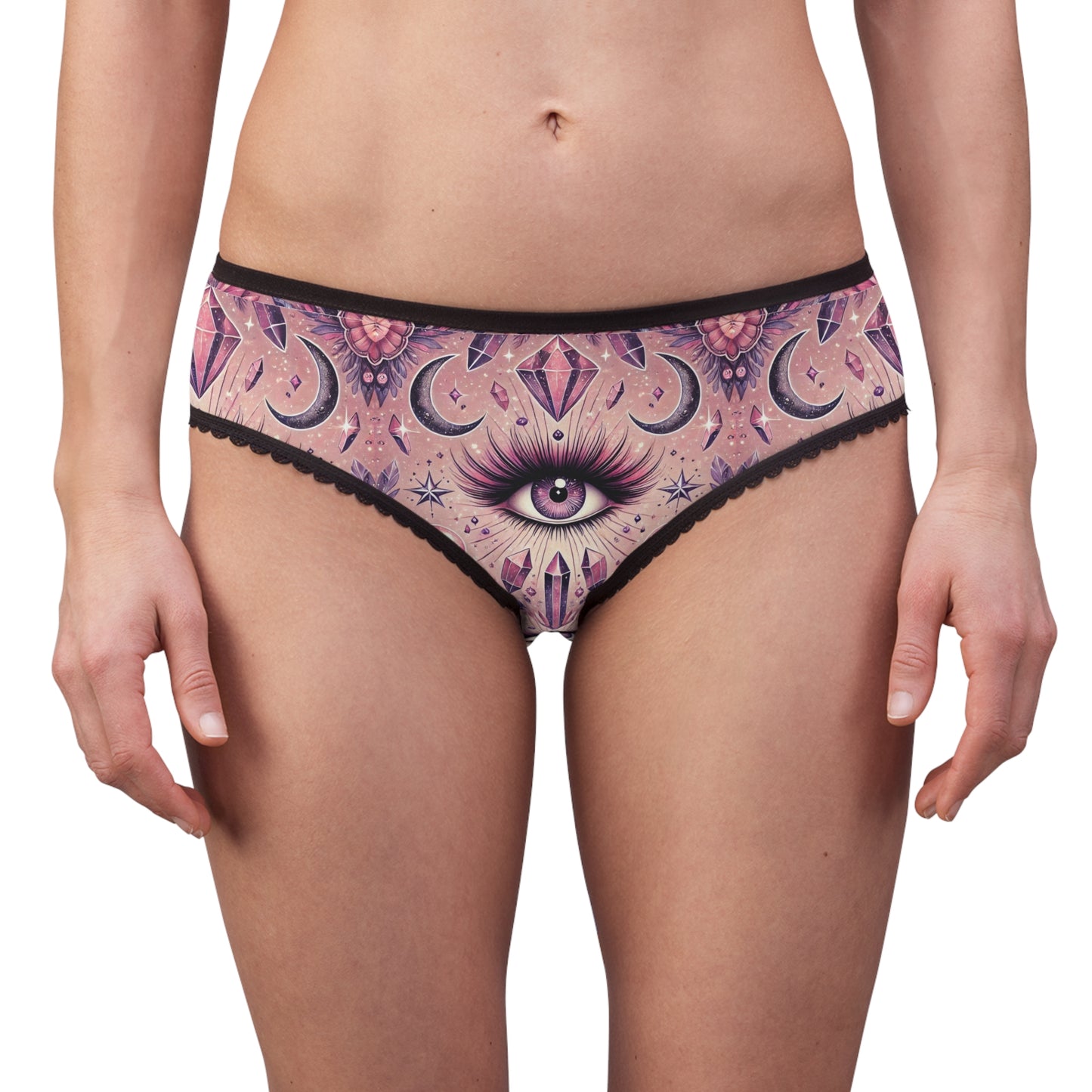 All Seeing Eyelash Womens Sexy Panties