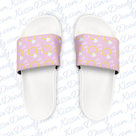 I Do Engagement Strap Sandals