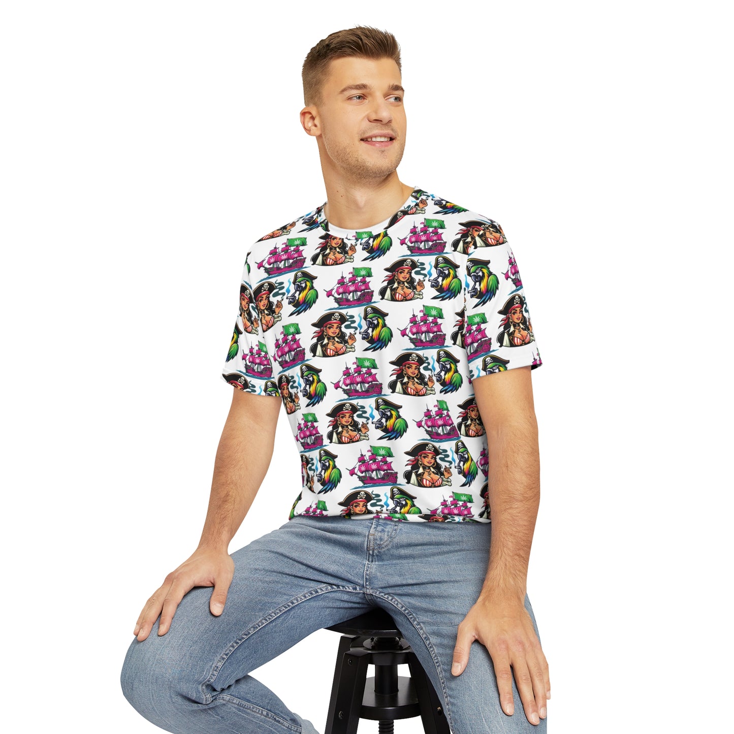 Kush Pirates Mens Super Soft Tee