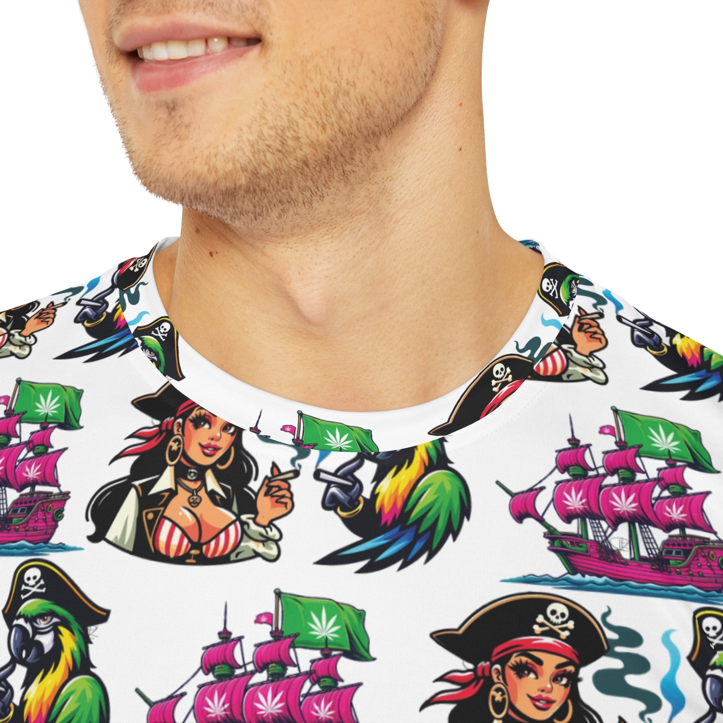 Kush Pirates Mens Super Soft Tee