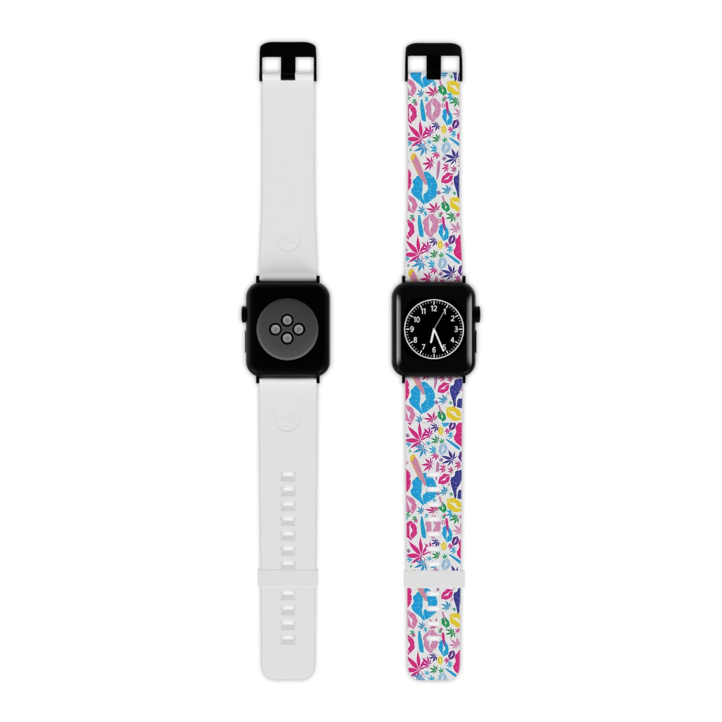 Smoke Queen White Widow Watch Band for Apple Watch