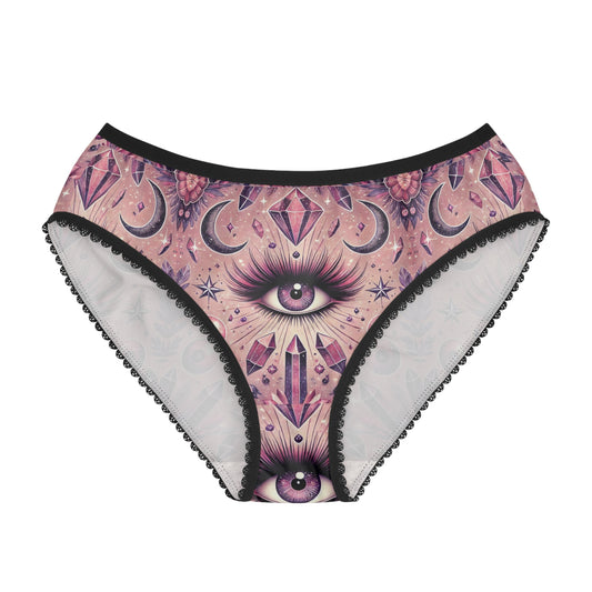 All Seeing Eyelash Womens Sexy Panties