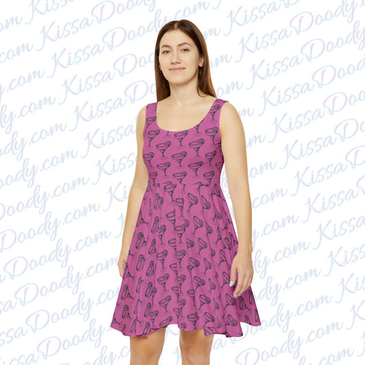 Cheers Pink Margarita Womens Dress