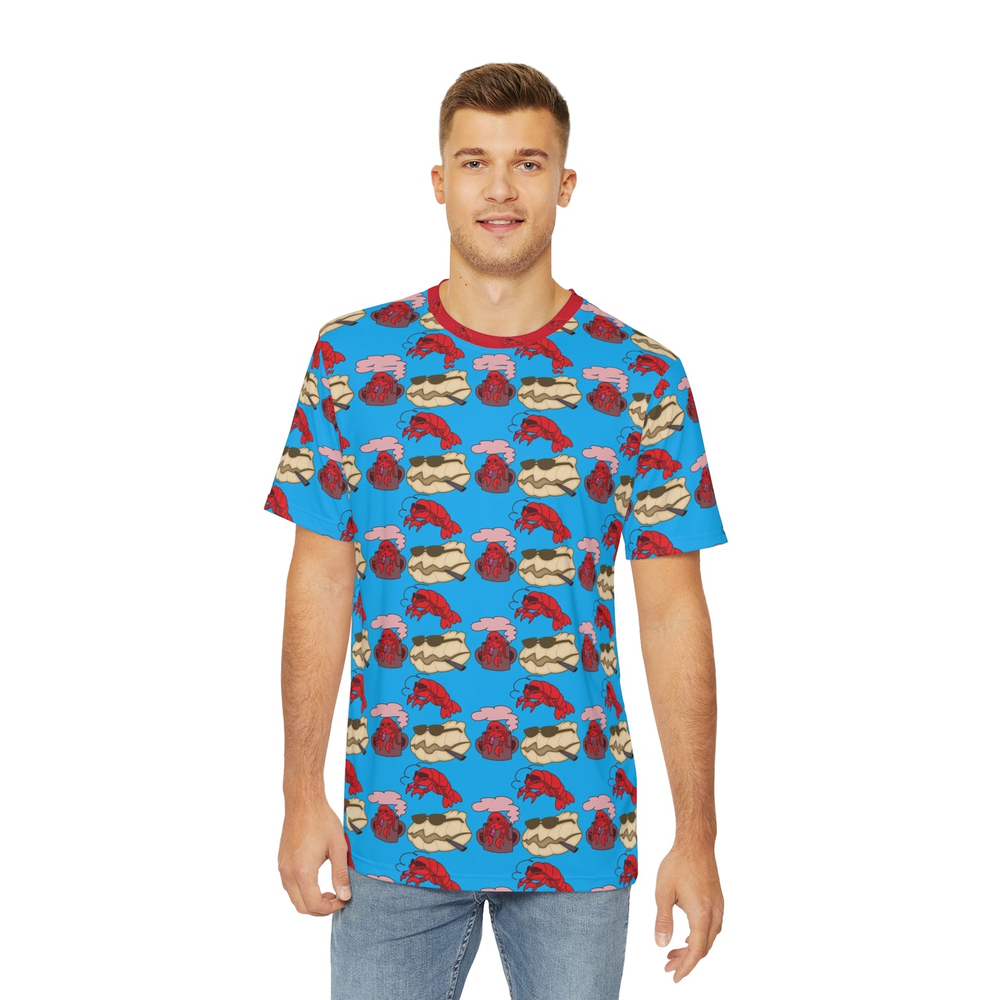 Rock Pot Lobster Mens Super Soft Tee