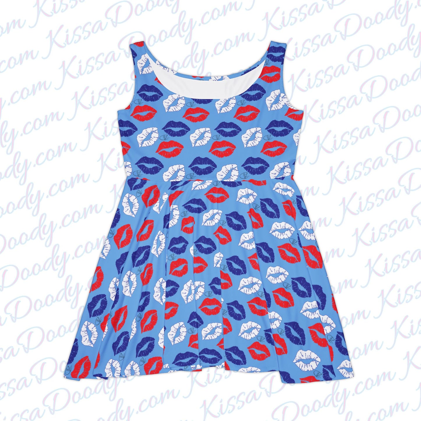 Kisses In America Womens Dress