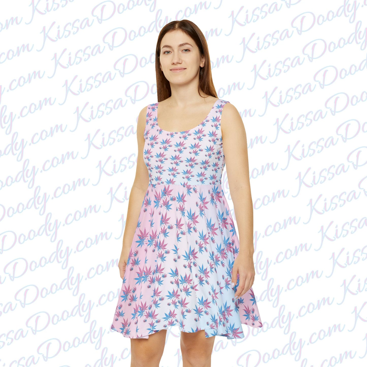 Cotton Candy Paint Womens Dress