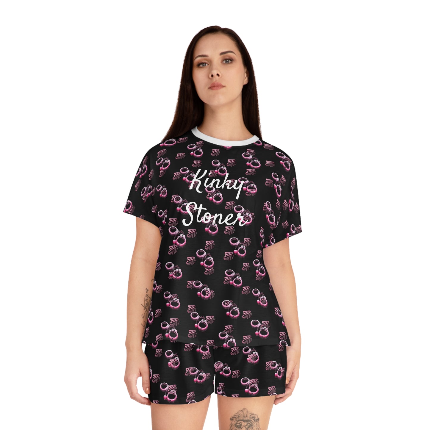 Kinky Stoner Sexy Women's Short Pajama Set