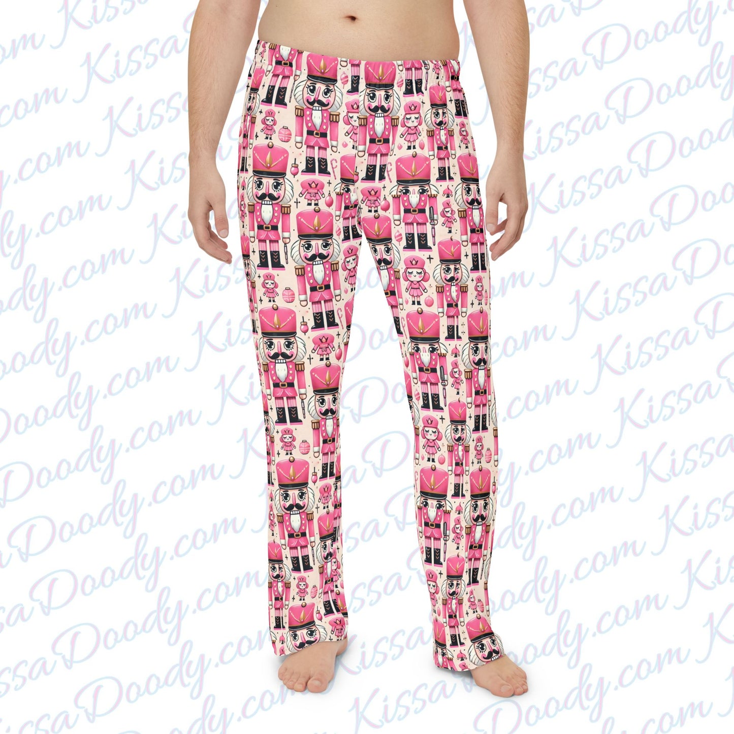 Oh Pink Nuts Nutcracker Pink Holiday  Pajama Pants