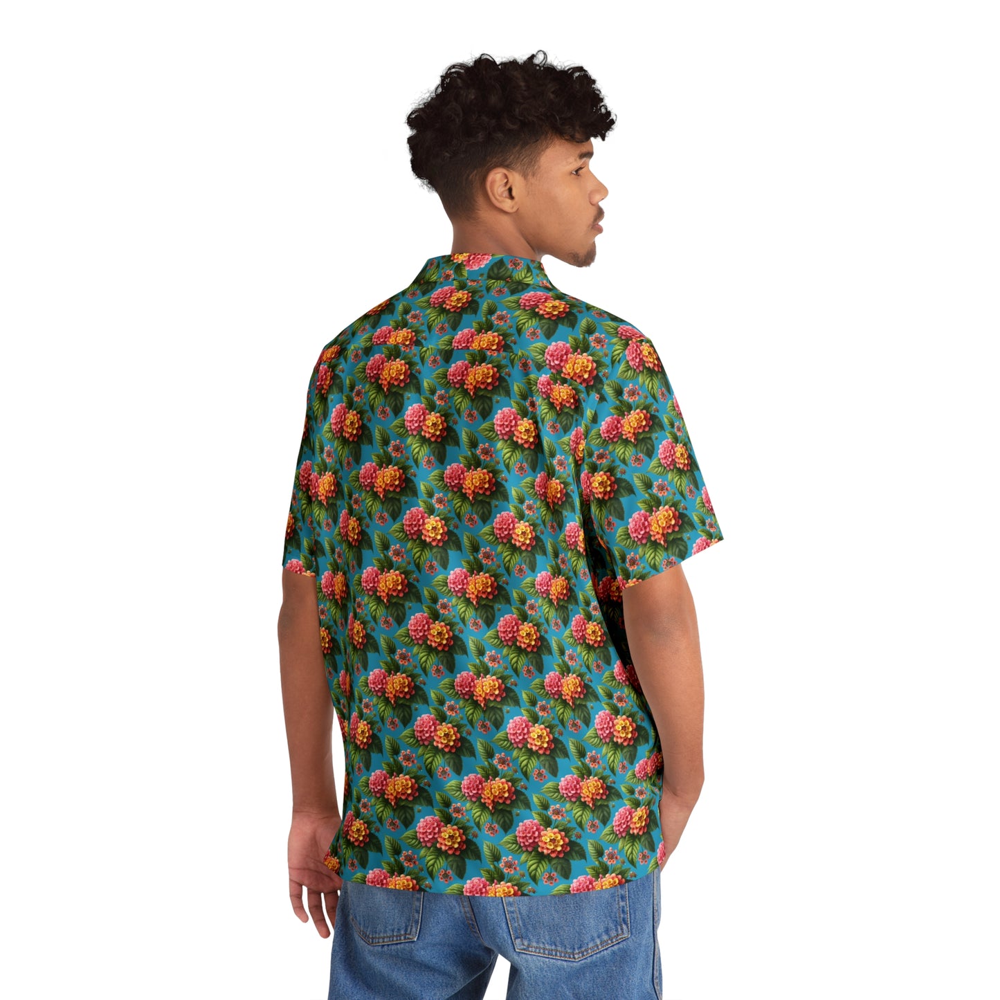 Flower Power Mens Gardening Hawaiian Shirt