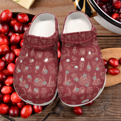 Cranberry Cape Cod Vintage Classic New England Women's Classic Clogs