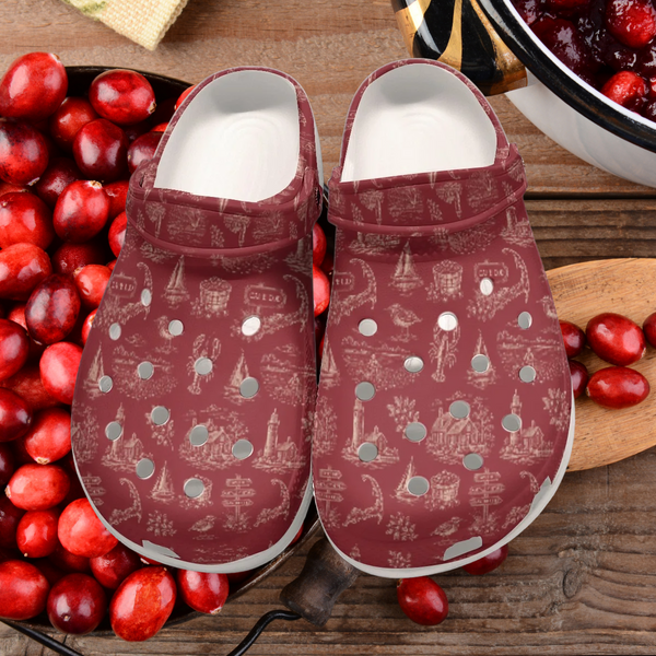 Cranberry Cape Cod Vintage Classic New England Women's Classic Clogs