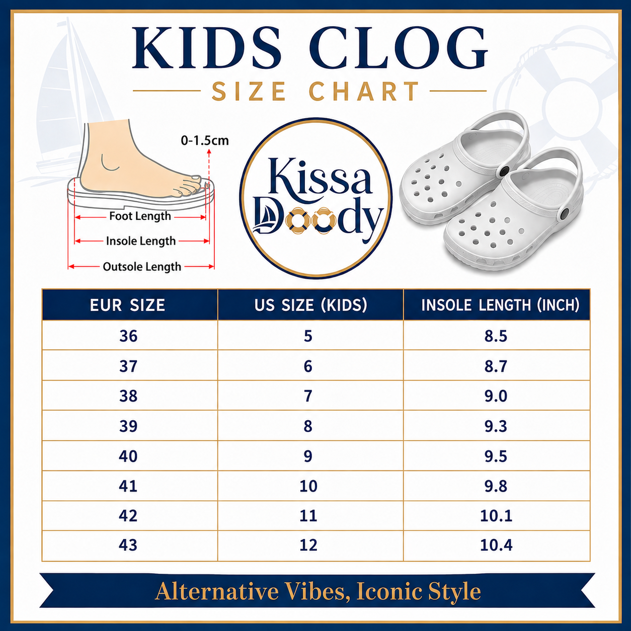 Kids Outer Space Alien Fun Children's Clog Shoes