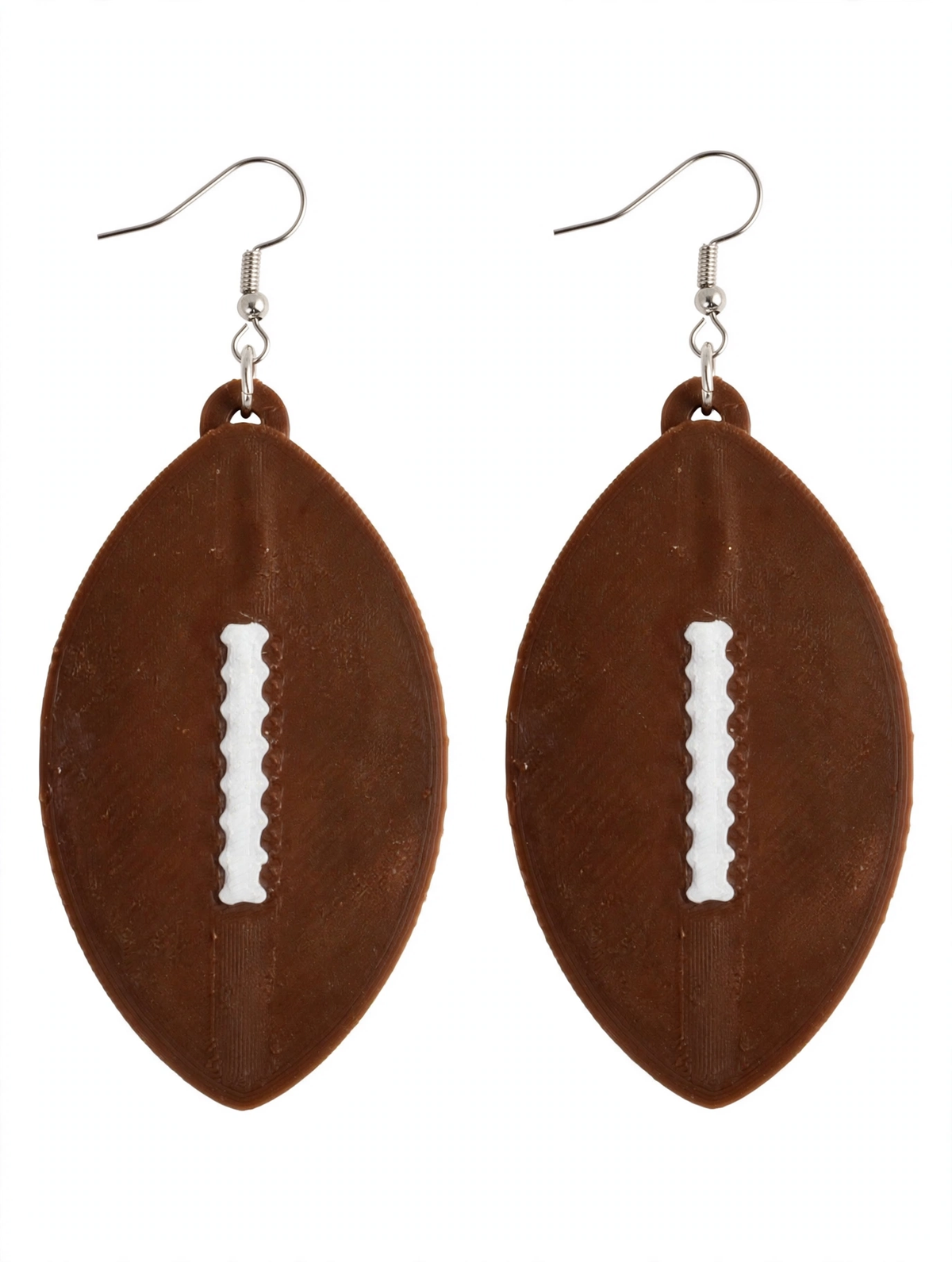 Football 3D Printed Women’s Earrings