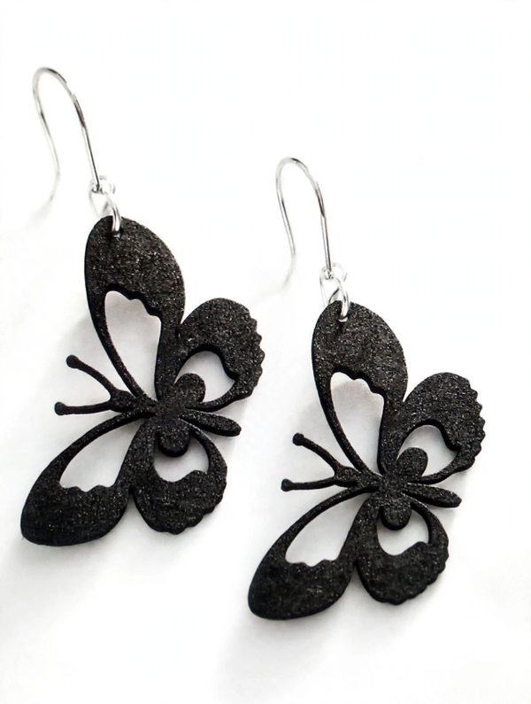 Butterfly 3D Printed Women’s Earrings