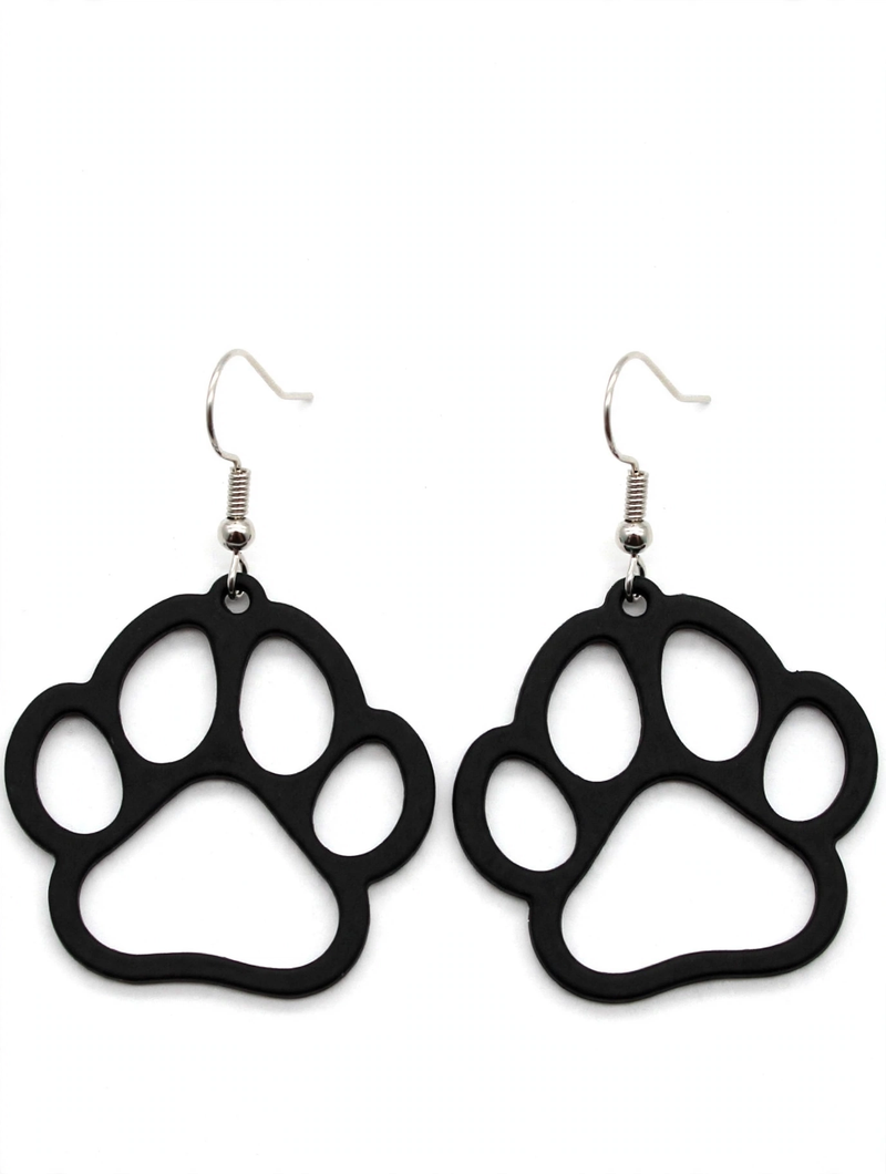 Pet Paws 3D Printed Women’s Earrings