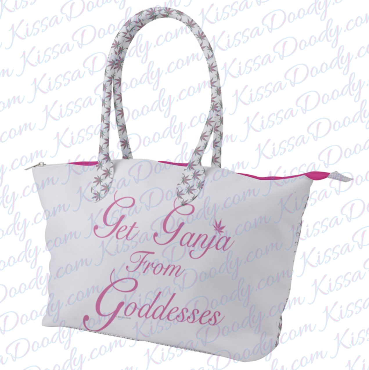 Get Ganja From Goddesses Large Handbag