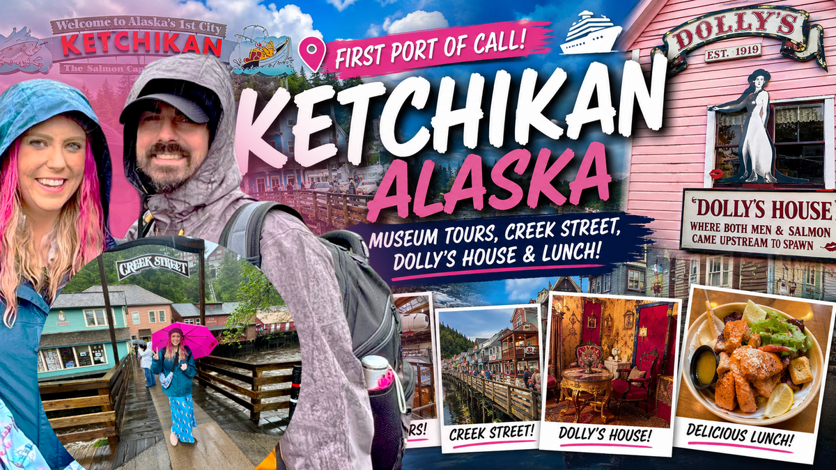 Load video: Ketchikan Alaska Cruise Port Guide Tips and Tricks A Must Watch on What To Do Where To Eat